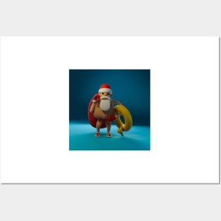 Santa from South Posters and Art